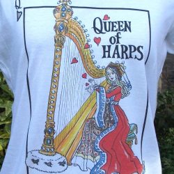 "Queen of Harps" Tee Shirt